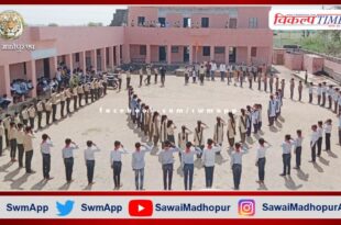 Three day scout guide camp concluded in sawai madhopur