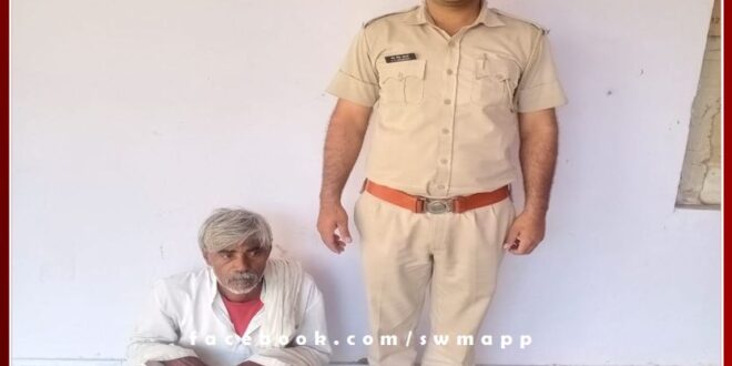 Wanted accused arrested in attempt to murder case in sawai madhopur