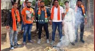 BJYM launched cleanliness campaign in sawai madhopur