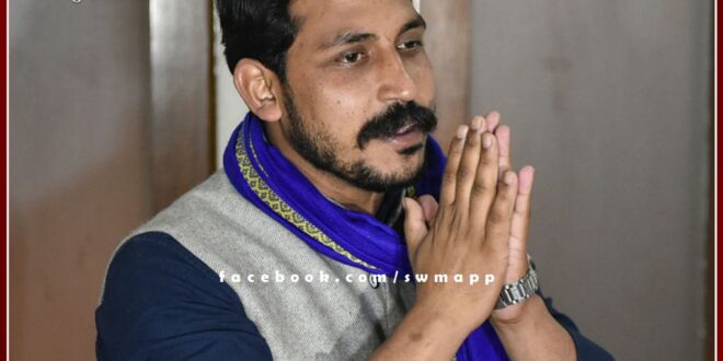 Bhim Army Chief Chandrashekhar Azad reached Gangapur city