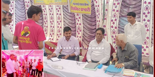 Chief Executive Officer Abhishek Khanna reached the Prasashan Ganvo Ke Sang abhiyan Camp
