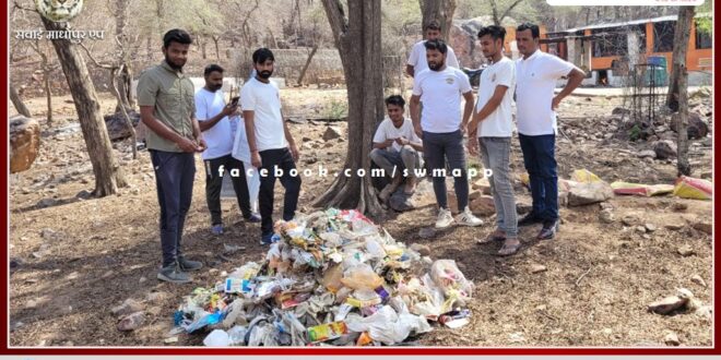 Cleaning of Ranthambore's Kalibhant in Bhainruji forest area