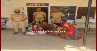 Mitrapura police station arrested 6 including wanted woman