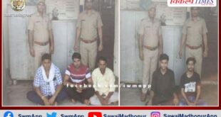 Three Accused arrested under Operation Sudarshan Chakra in sawai madhopur