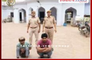 Two accused arrested for pelting stones at government vehicle in bonli