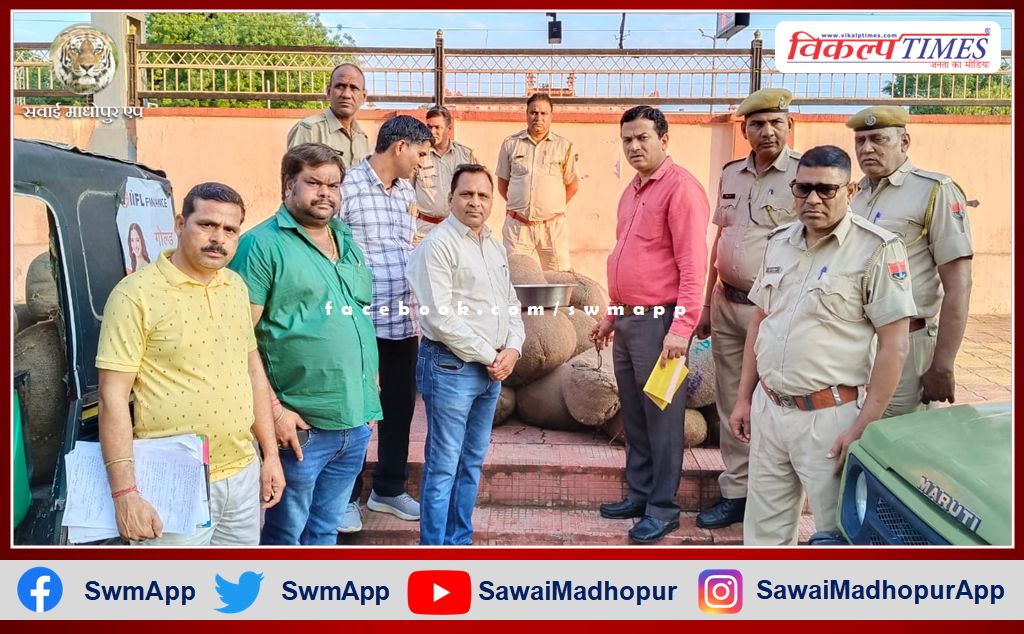 100 quintal mawa seized in Sawai Madhopur