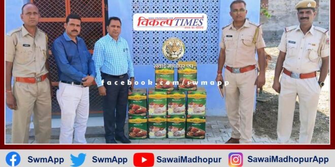 17 barrels of spurious ghee seized in sawai madhopur