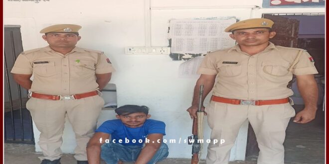 Accused of kidnapping and raping minor girl arrested in sawai madhopur