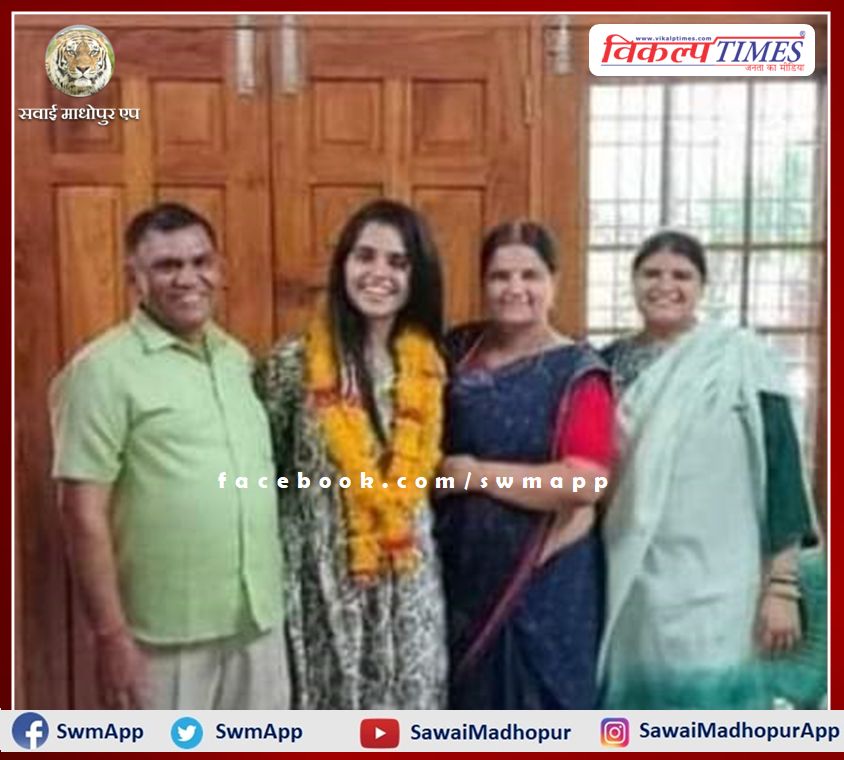 Bharautis daughter Pooja Meena secured 806th rank in UPSC