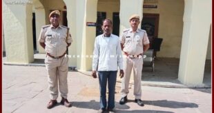 Bonli police station arrested a wanted accused
