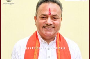 Dr. Madhu Mukul Chaturvedi became sawai madhopur district convenor of maha jansampark abhiyan