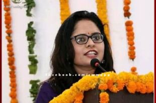 Newly appointed Gangapur City OSD Dr. Anjali Rajoria took charge