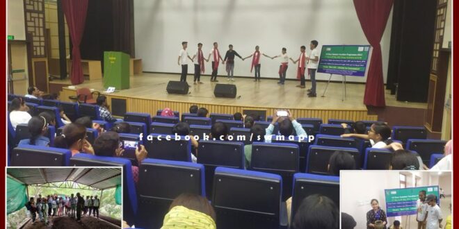 The closing ceremony of the ten-day summer programme