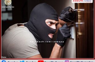Unknown thieves targeted two houses in Chauth Ka Barwada
