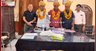 Welcomed being promoted to Professor in pg college sawai madhopur