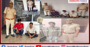 7 accused arrested for breach of peace in sawai madhopur