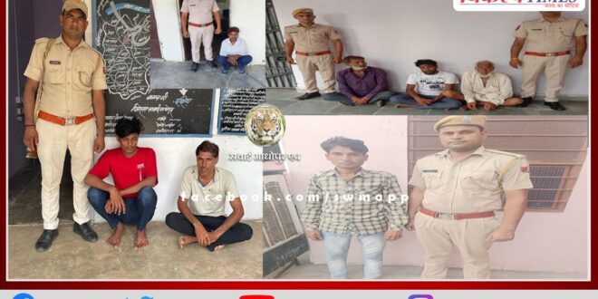 7 accused arrested for breach of peace in sawai madhopur