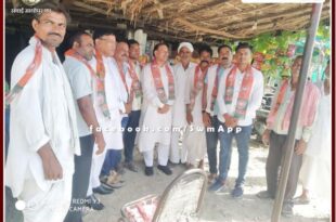 BJP Scheduled Caste Morcha Sawai Madhopur did public relations