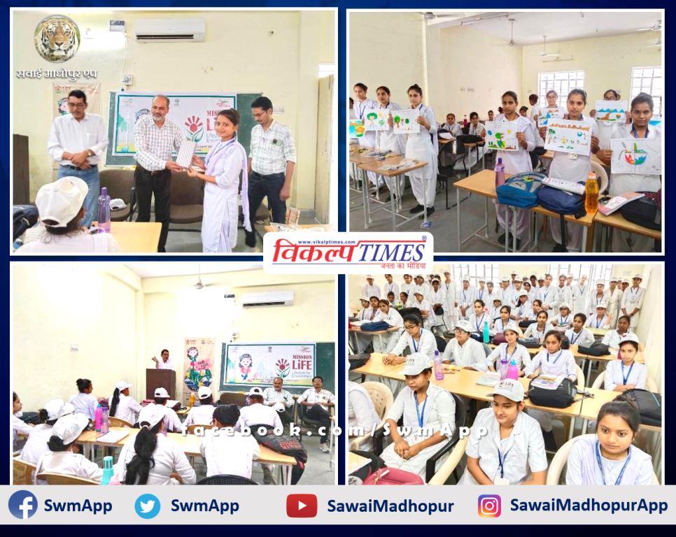 Central Bureau of Communications organized an awareness program on Mission Life in sawai madhopur
