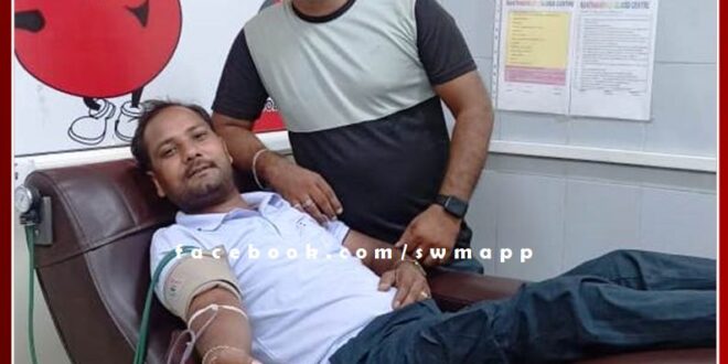 Donated blood for pregnant woman in sawai madhopur