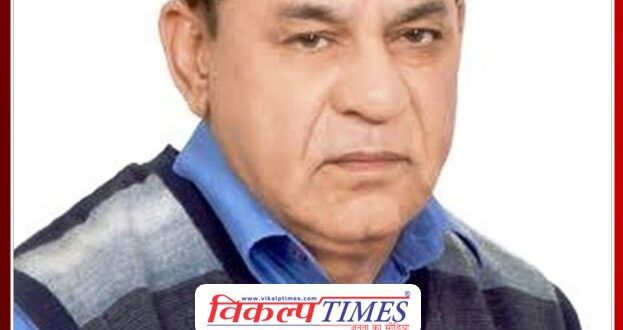 Dr. Mumtaz Ahmed became senior vice president of Sarva Samaj Samiti