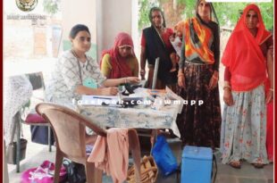 Immunization sessions organized on Mother Child Health and Nutrition Day in tonk
