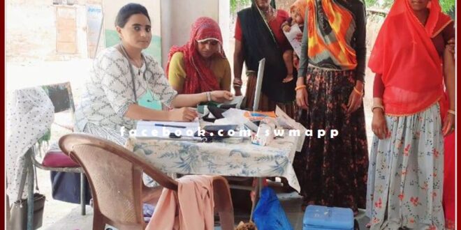 Immunization sessions organized on Mother Child Health and Nutrition Day in tonk