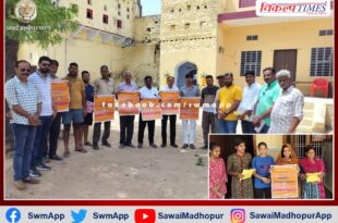 Karni Sena tour continues for Pratibha Samman ceremony in sawai madhopur