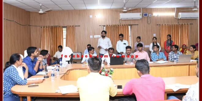 Meeting of Rajasthan Rural Livelihood Development Council was organized in sawai madhopur