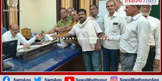 Sarva Samaj Jankalyan Seva Samiti submitted memorandum for social harmony and brotherhood in sawai madhopur