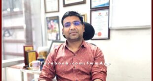 Sawai Madhopur physiotherapist Dr. Ganpat has successfully treated more than 36 thousand patients