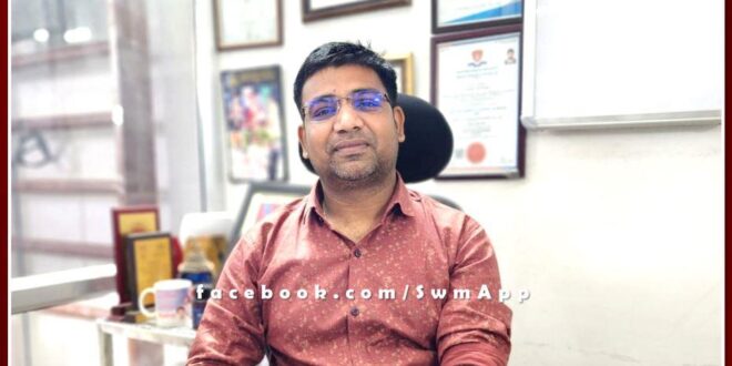 Sawai Madhopur physiotherapist Dr. Ganpat has successfully treated more than 36 thousand patients