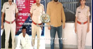 Sawai Madhopur police arrested two accused in arrest warrant