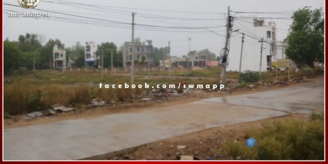 The impact of extremely severe cyclonic storm Biparjoy on the district headquarters Sawai Madhopur
