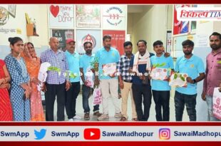25 units of blood collected in blood donation camp
