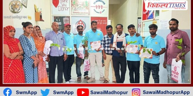 25 units of blood collected in blood donation camp