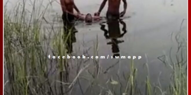 Dead body of a middle aged man found drowned in Isarda Dam after 16 hours