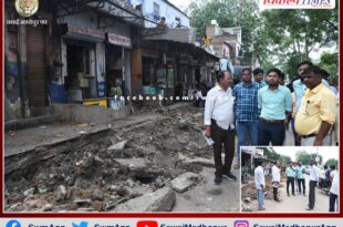 Encroachment removed from outside railway station after 20 years