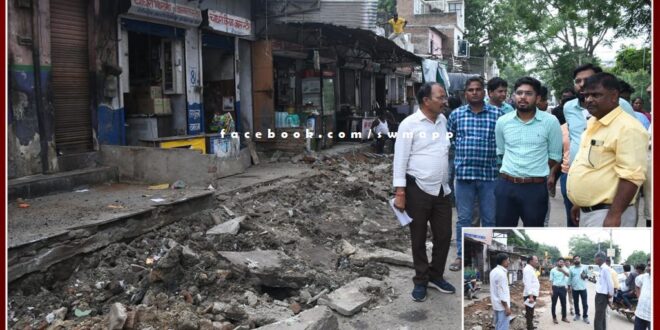 Encroachment removed from outside railway station after 20 years
