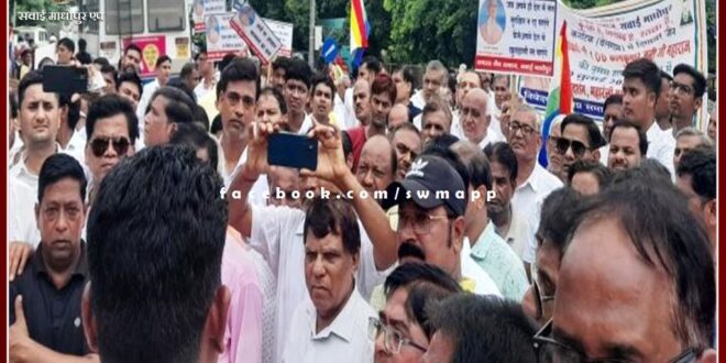 Public outrage against the murder of Jain moni in sawai madhopur