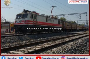 Rail traffic affected due to heavy rain in rajasthan