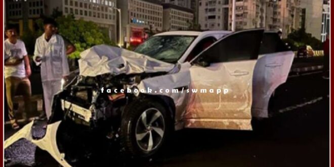 Road accident in Ahmedabad