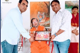 Sawai madhopur news Parashar Sant Darshan Yatra is inspiring youth to join Sanatan Dharma