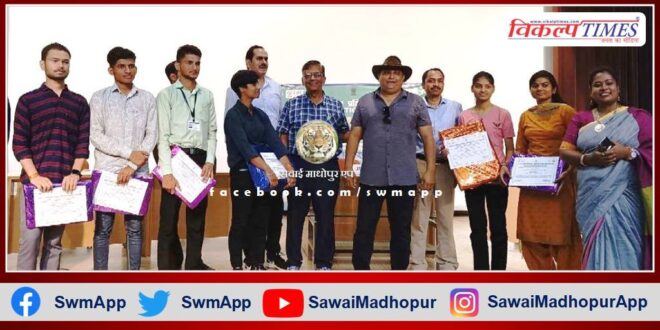 Speech competition organized on International Tiger Day in sawai madhopur