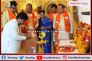 State leadership of district organization praised in BJP's Vijay Sankalp meeting
