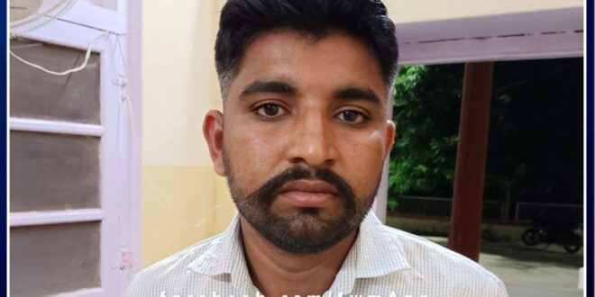 bonli police station arrested wanted accused in bonli sawai madhopur