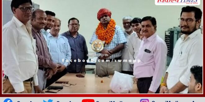 Dinesh Gupta became state level Bhamashah motivational award