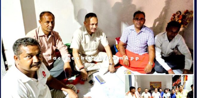 Dr. Madhu Mukul Chaturvedi did public relations in favor of BJP in sawai madhopur