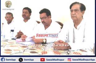 Former Union Minister Namonorayan meena has decided to contest from Bamanwas constituency