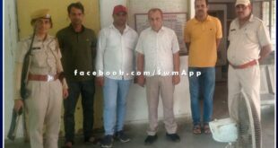 Mantown police station arrested permanent warranty absconding for 10 years Vijay Sindhi in sawai madhopur